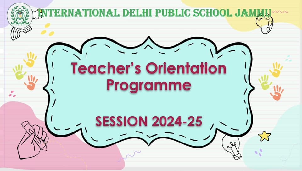 Teacher Orientation Programme